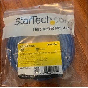 Star Tech 25 Foot Ethernet Cord- BRAND NEW in packaging
